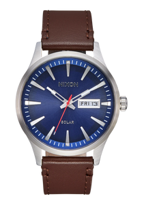 NIXON Sentry Solar Leather