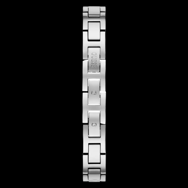 GUESS Ladies Silver-Tone Analogue Watch
