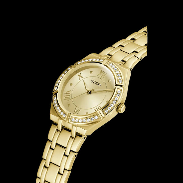 GUESS Ladies Gold-Tone Analogue Watch