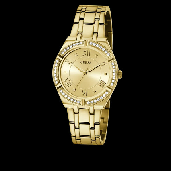 GUESS Ladies Gold-Tone Analogue Watch