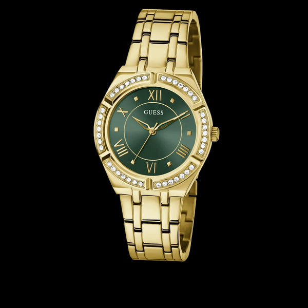 GUESS Ladies Gold-Tone Analogue Watch