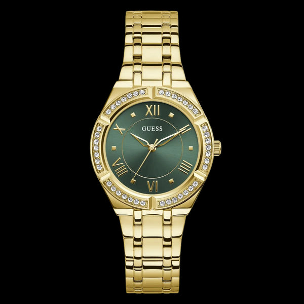 GUESS Ladies Gold-Tone Analogue Watch
