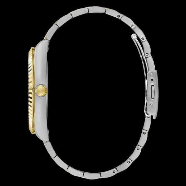 GUESS Mens Gold-Tone Analogue Watch