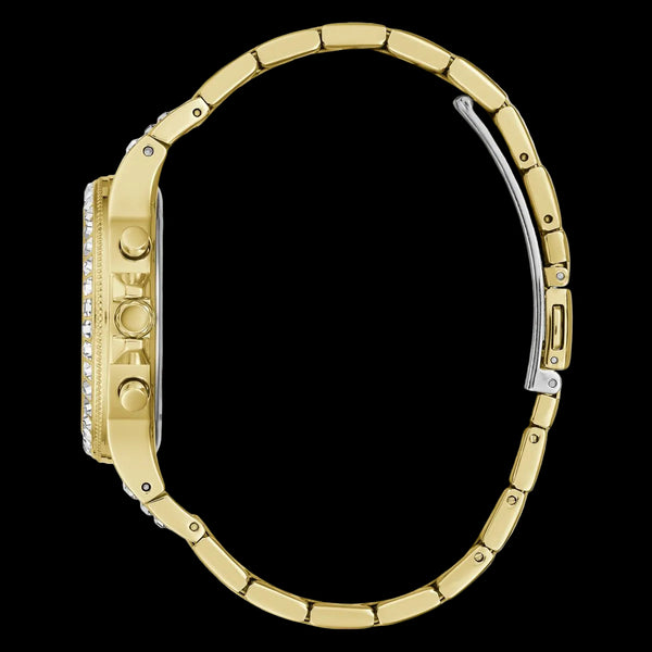 GUESS Ladies Gold-Tone Multifunction Watch