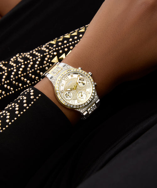 GUESS Ladies 2-Tone Multi-function Watch