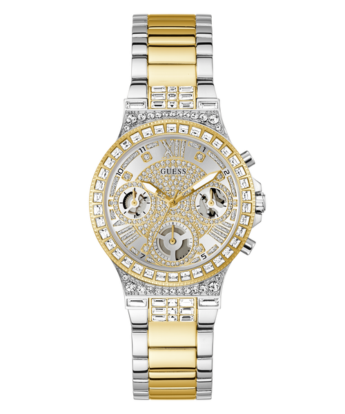 GUESS Ladies 2-Tone Multi-function Watch