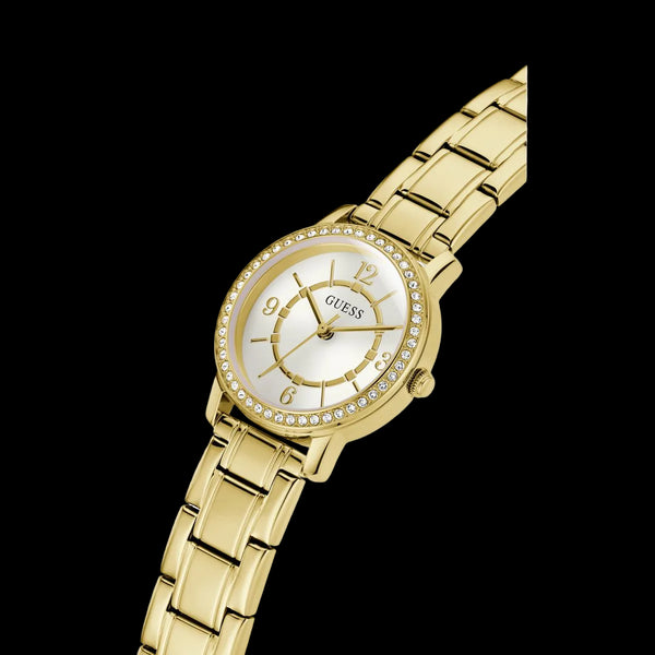 GUESS Ladies Gold-Tone Analogue Watch