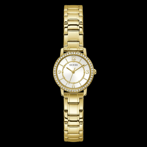 GUESS Ladies Gold-Tone Analogue Watch