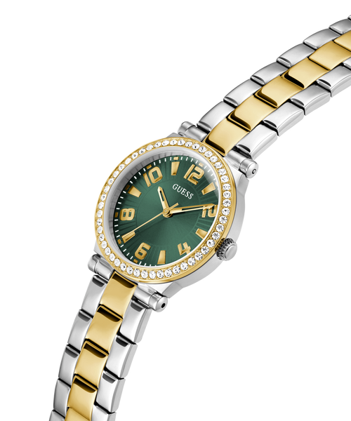 GUESS Ladies Two-Tone Analogue Watch