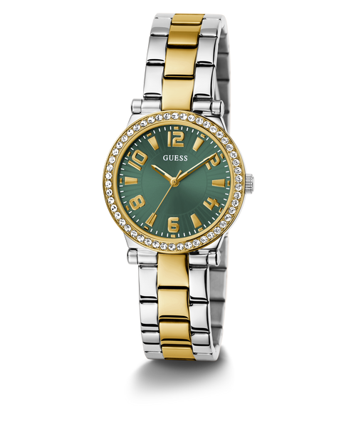 GUESS Ladies Two-Tone Analogue Watch