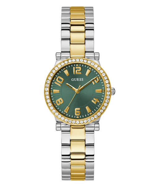 GUESS Ladies Two-Tone Analogue Watch