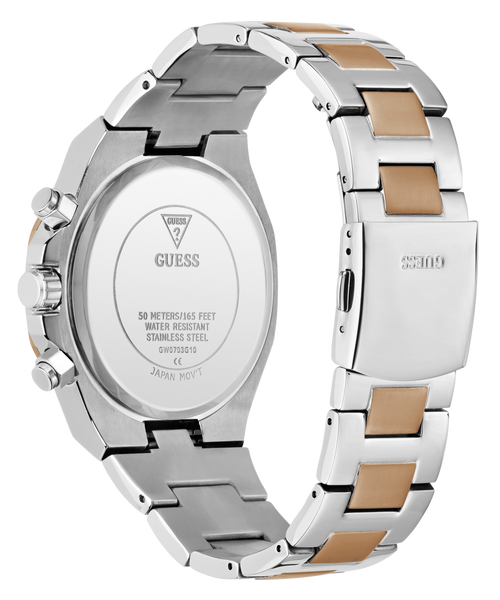 GUESS Mens 2-Tone Multifunction Watch