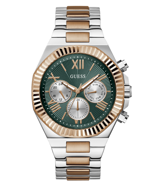GUESS Mens 2-Tone Multifunction Watch