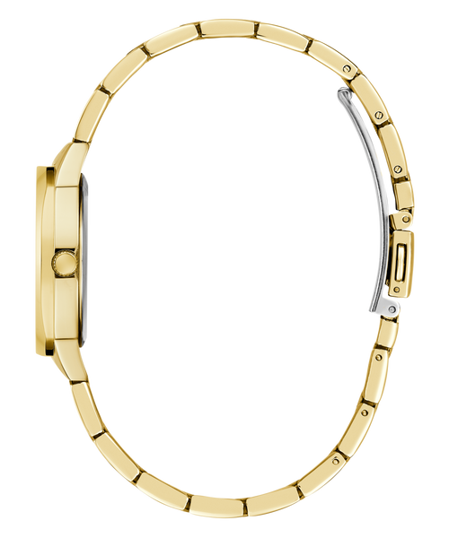 GUESS Gold-Tone Crystal Bezel Women's Watch