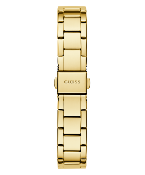 GUESS Gold-Tone Crystal Bezel Women's Watch