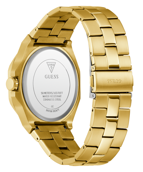 GUESS Men's Gold Tone Analogue Watch