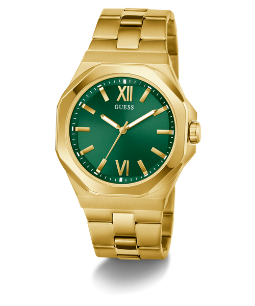 GUESS Men's Gold Tone Analogue Watch