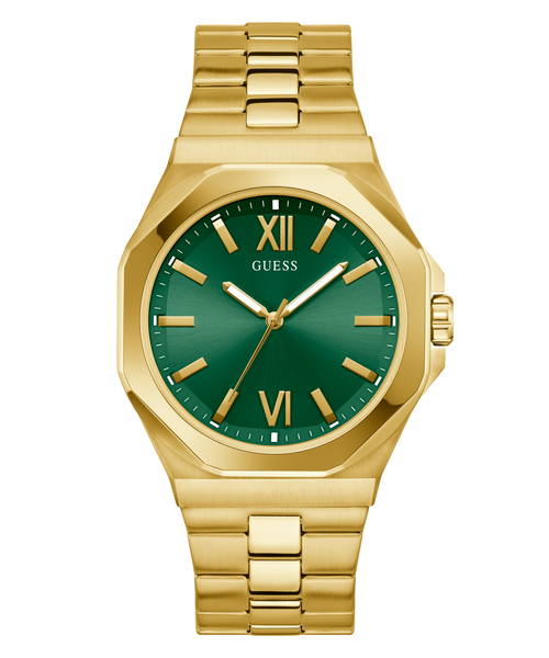 GUESS Men's Gold Tone Analogue Watch