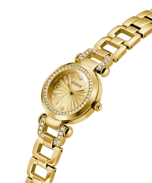 GUESS Ladies Gold Tone Analogue Watch