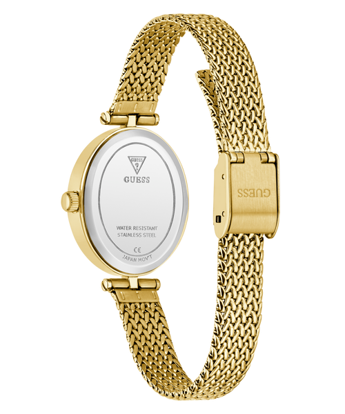 GUESS Ladies Gold Tone Analogue Watch