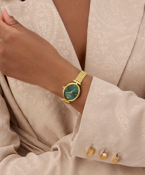 GUESS Ladies Gold Tone Analogue Watch