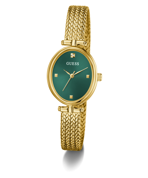 GUESS Ladies Gold Tone Analogue Watch