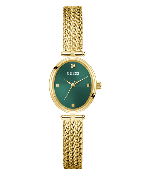 GUESS Ladies Gold Tone Analogue Watch