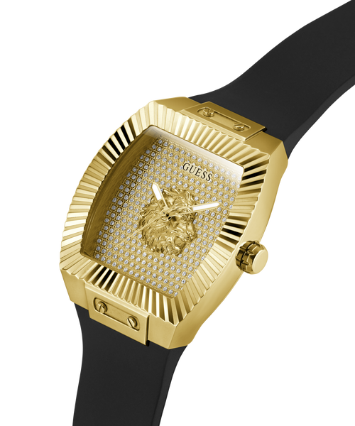 GUESS Men's Gold-Tone Analogue Watch