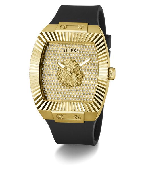 GUESS Men's Gold-Tone Analogue Watch