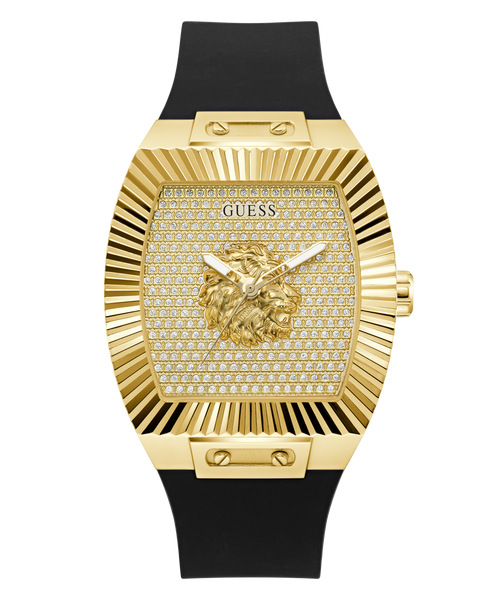 GUESS Men's Gold-Tone Analogue Watch