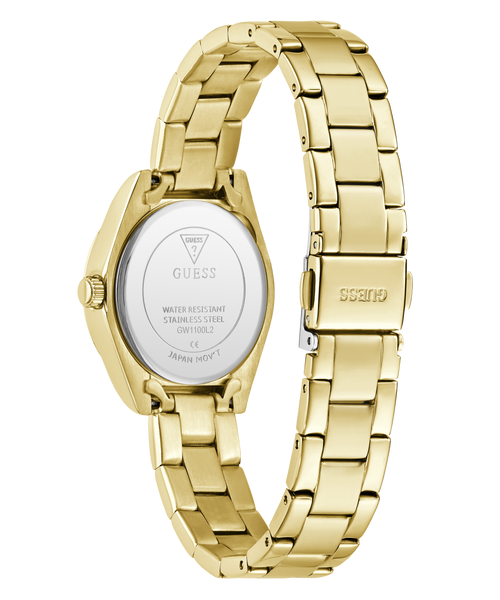 GUESS Ladies Gold-Tone Analogue Watch