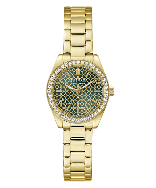 GUESS Ladies Gold-Tone Analogue Watch