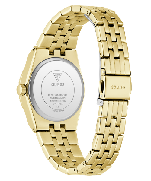 GUESS Ladies Gold-Tone Analogue Watch