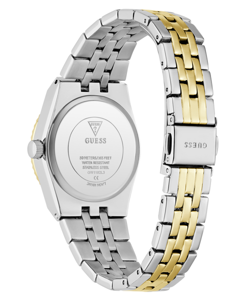 GUESS Ladies Two-Tone Analogue Watch
