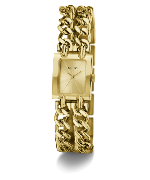 GUESS Ladies Gold-Tone Analogue Watch