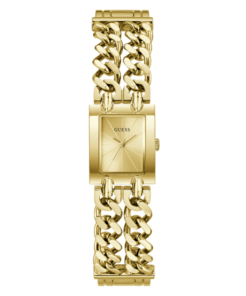 GUESS Ladies Gold-Tone Analogue Watch