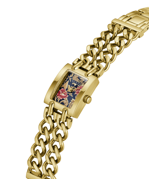GUESS Ladies Gold-Tone Analogue Watch