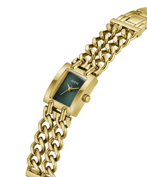 GUESS Ladies Gold-Tone Analogue Watch