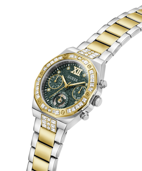GUESS Ladies Two-Tone Analogue Watch