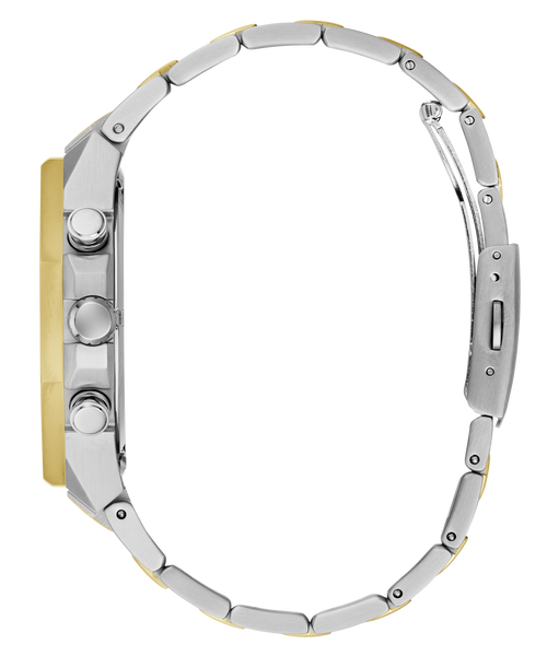 GUESS Mens Two-Tone Multifunction Watch