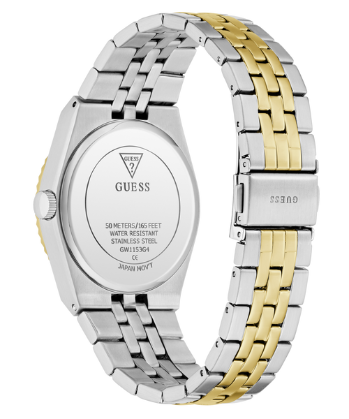 GUESS Mens Two-Tone Analogue Watch