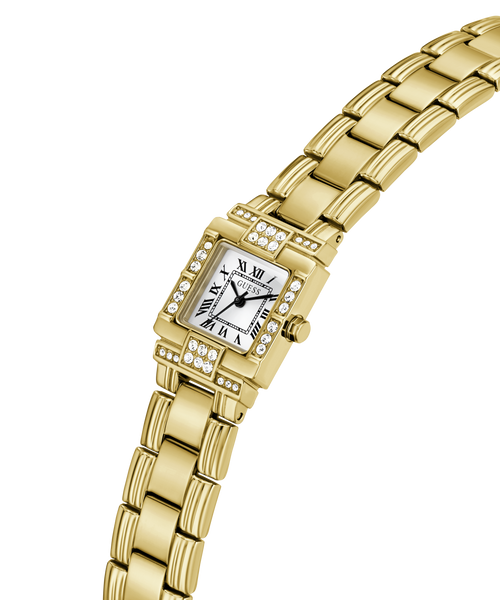 GUESS Ladies Gold-Tone Analogue Watch
