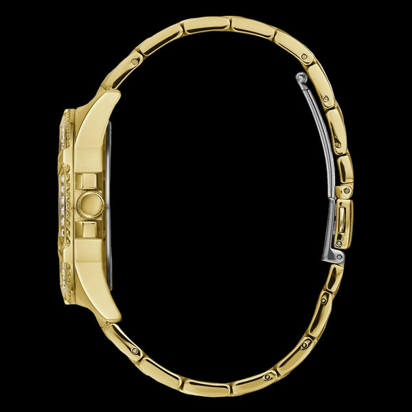 GUESS Ladies Gold-Tone Multifunction Watch