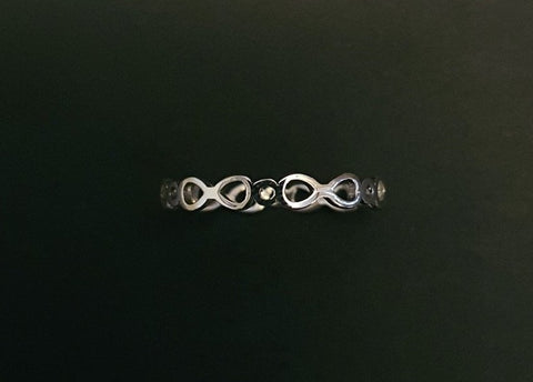 Sterling Silver Infinity Wrap Ring
